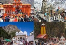Chardham Yatra sets another record: Over 5.1 million pilgrims visited the Chardham pilgrimage, the same number of pilgrims who visited in 2024.
