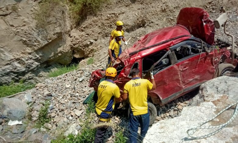 Car Accident Near Kalsi