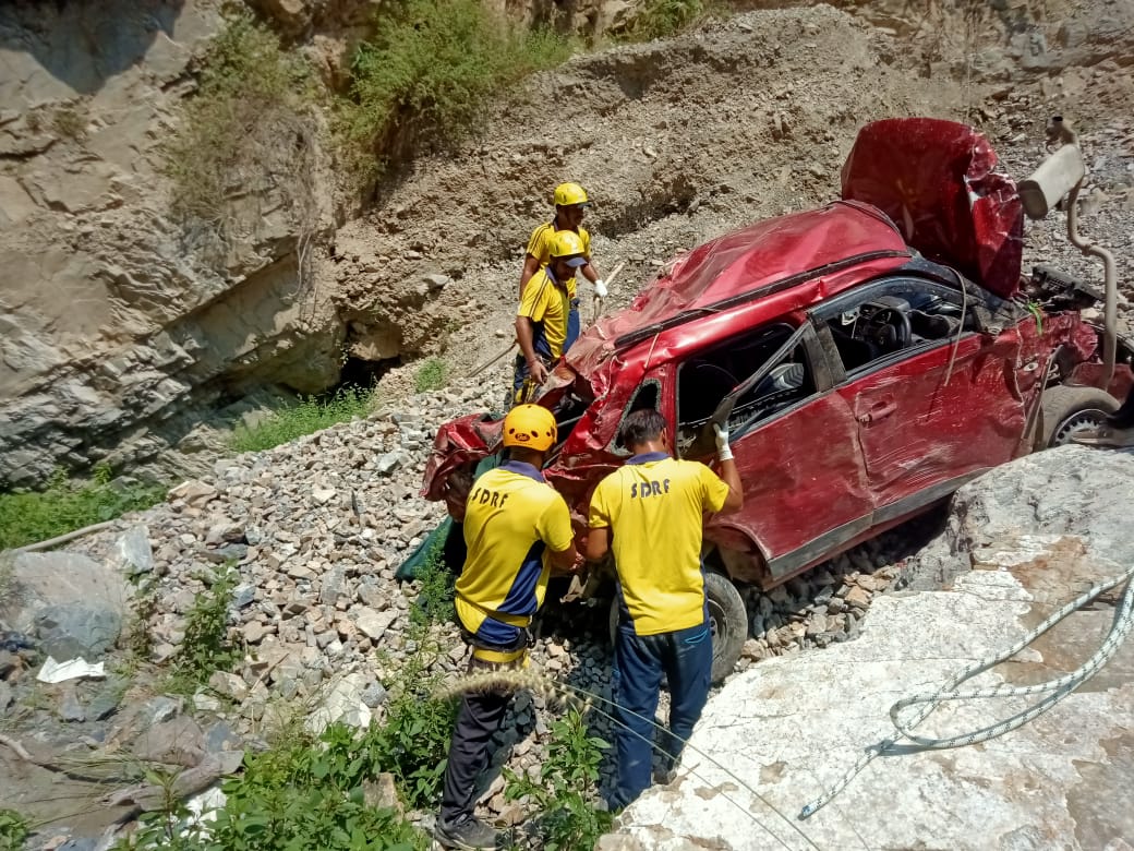 Car Accident Near Kalsi