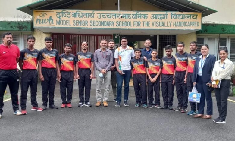 Uttarakhand Blind Football Team