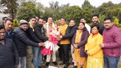 The newly elected office bearers of the Press Club paid a courtesy visit to CM Dhami, who gave them this assurance